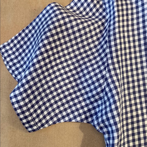 Polo by Ralph Lauren mens Bromley 100% linen short sleeve shirt indigo,white. - Picture 6 of 9